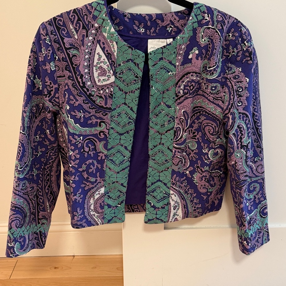 The Diana Jacket in Palm Beach Paisley